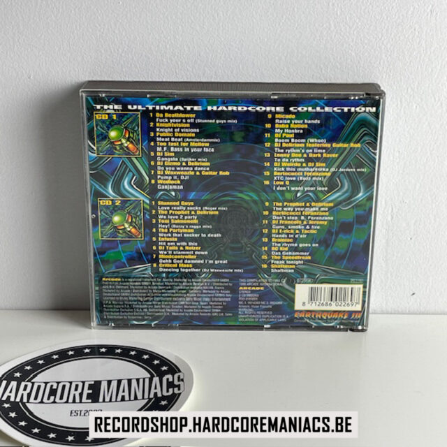 [CD] Earthquake III (The Ultimate Hardcore Collection) (9902269) - Afbeelding 2