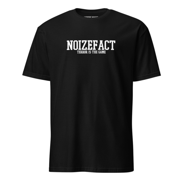 Noizefact "Terror Is The Game" Hardcore Maniacs Original T-Shirt - Afbeelding 3